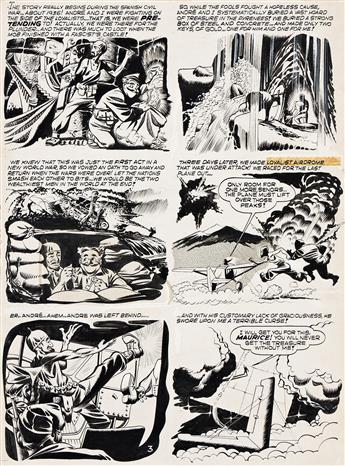 WILL EISNER (1917-2005) "The story really begins during the Spanish Civil War."